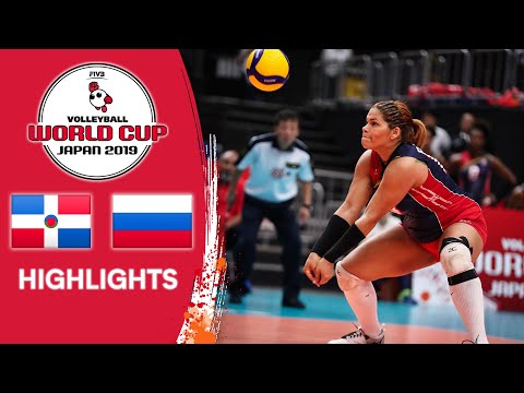 DOMINICAN REPUBLIC vs. RUSSIA - Highlights | Women's Volleyball World Cup 2019