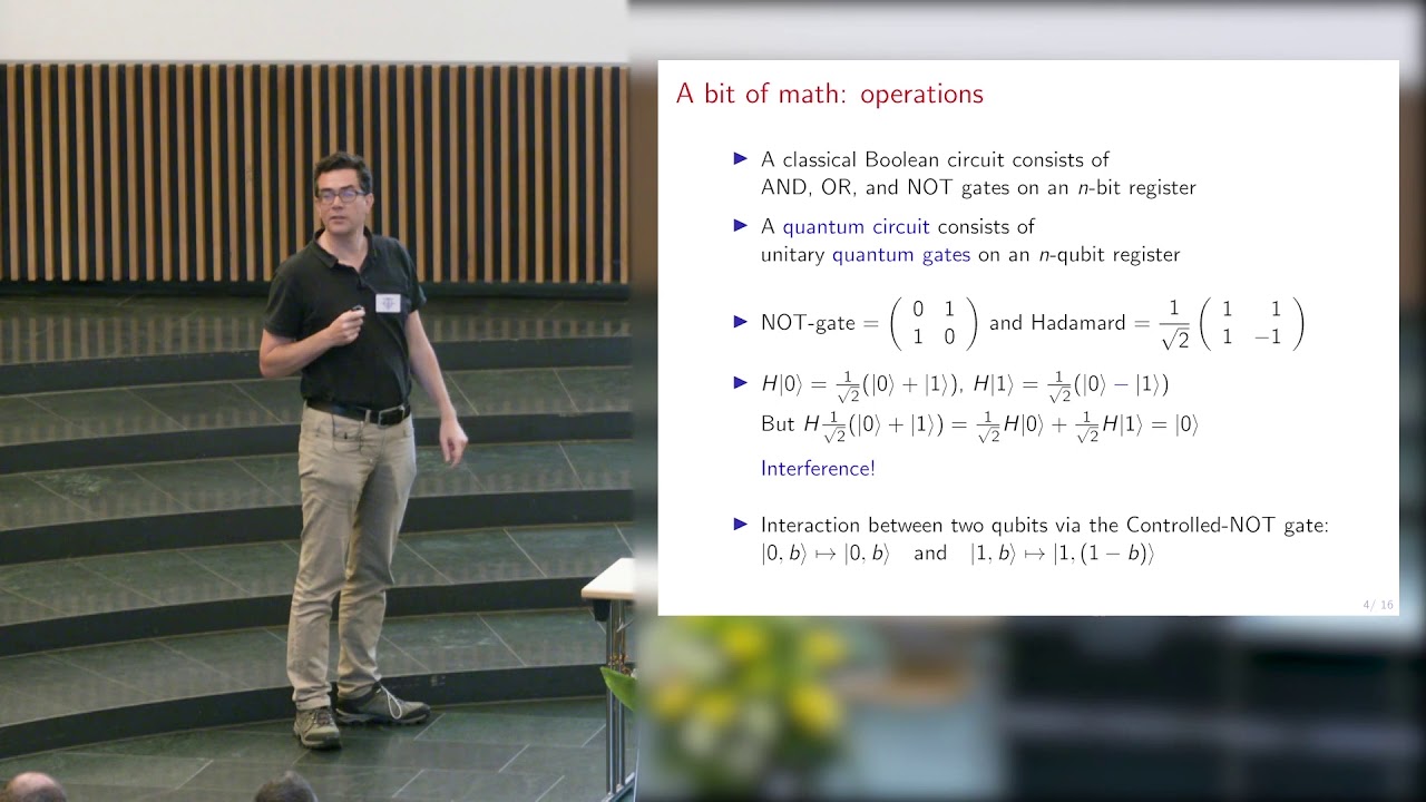 Quantum Algorithms - Ronald de Wolf