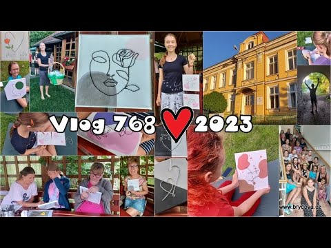Vlog 768/23 - vyšívání a hra o poklad na Sebuzíně