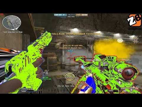 Crossfire  2.0 : Barrett Born Beast Yellow - Hero Mode X - Tiền zombie V4