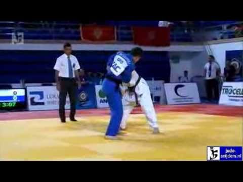 Judo 2012 European Championship Cadets Bar: Azukas (LTU) - Katsiashvili (GEO) [-55kg] rep