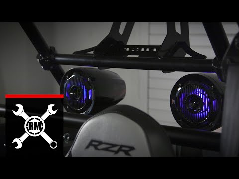 How To Install the MTX 5-Speaker Audio System on a UTV - Polaris RZR