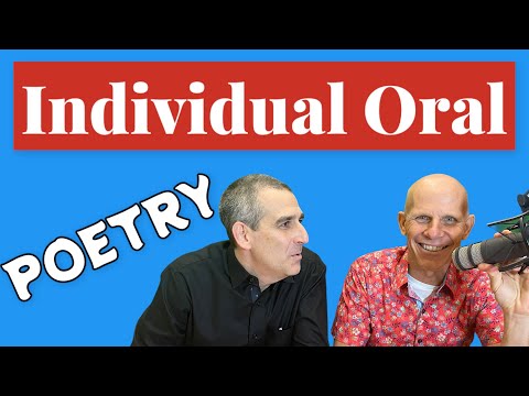 IB English - Individual Oral - Zooming In 2.0 with Poetry