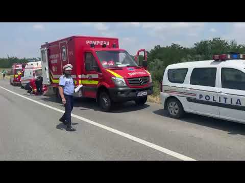 Accident cu victime între Sadova și Căciulătești, Dolj