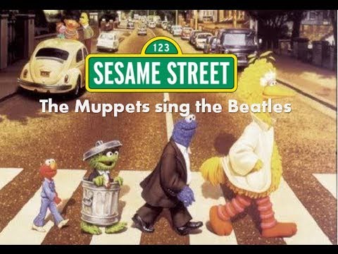 Classic Sesame Street - The Muppets sing The Beatles (redux)