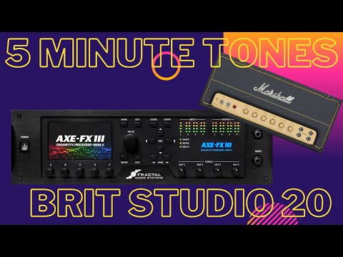 Brit Studio 20 | 5 Minute Tones