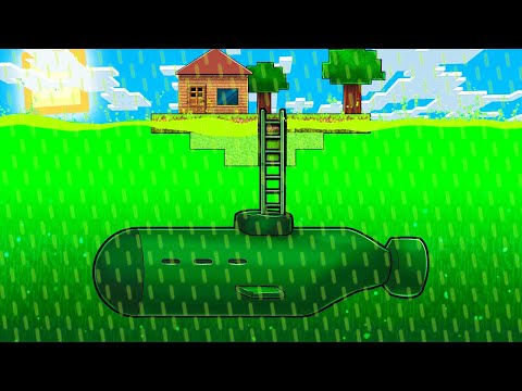 TROVO LA BASE SEGRETA NELL'ISOLA ACIDA su MINECRAFT