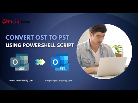 Convert Ost To Pst For Free Using Powershell Scripts Ost To Pst Conversion Guide