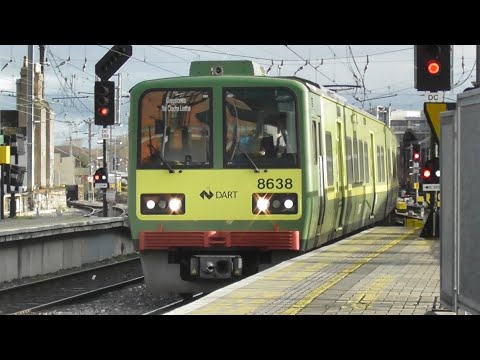Irish Rail 8520 Class Dart Train 8638 - Connolly Station, Dublin