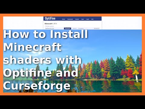 Carnas-B - How to install and activate Shaders with Optifine on Minecraft 1.16.5 with CurseForge