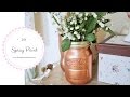 Copper Spray Paint DIY Using Rustoleum Metallic Spray Paint