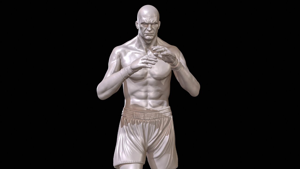 KickBoxer for 3D Print 3D Print Model