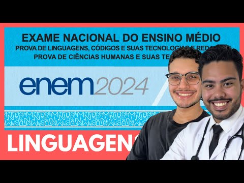 📕 ENEM 2024 LINGUAGENS RESOLUÇÃO COMPLETA