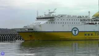 preview picture of video 'Seven Sisters LD/Transmanche Ferries : Un soir à Newhaven'