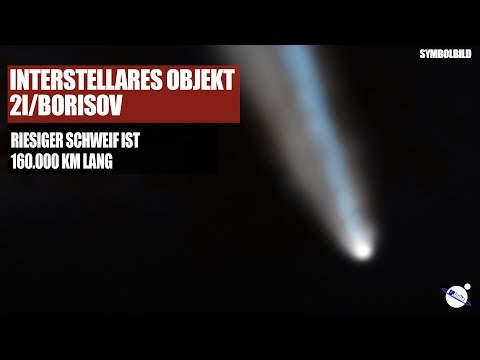 Interstellar Object 2I/Borisov - Giant tail is 160,000 km long