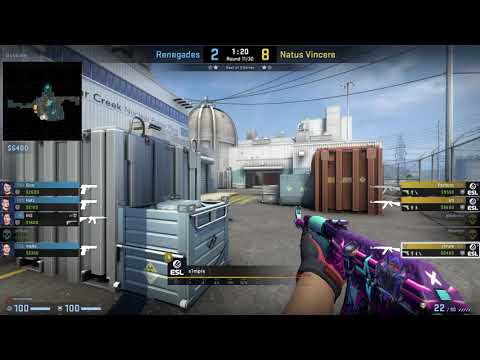CS:GO POV Demo NaVi S1mple (31/10) vs Renegades (de_nuke)