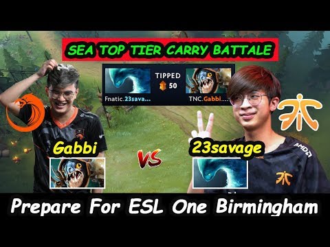 SEA Top Tier Carry Battle | Fnatic.23savage [Morphling] vs TNC.Gabbi [Slark] Dota 2 pro Gameplay
