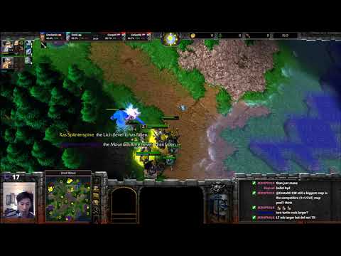 DonSenilo (HU) Sonik (NE) vs CaSpeND (UD) CoopeR (UD) - 2v2 - WarCraft 3 - WC3509