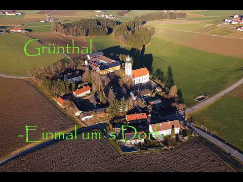 Grünthal - Einmal um`s Dorf - Von oben - DJI Mavic mini