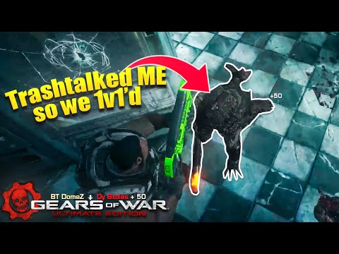 1v1 Trash Talker Gets Humbled Before Gears of War Reload