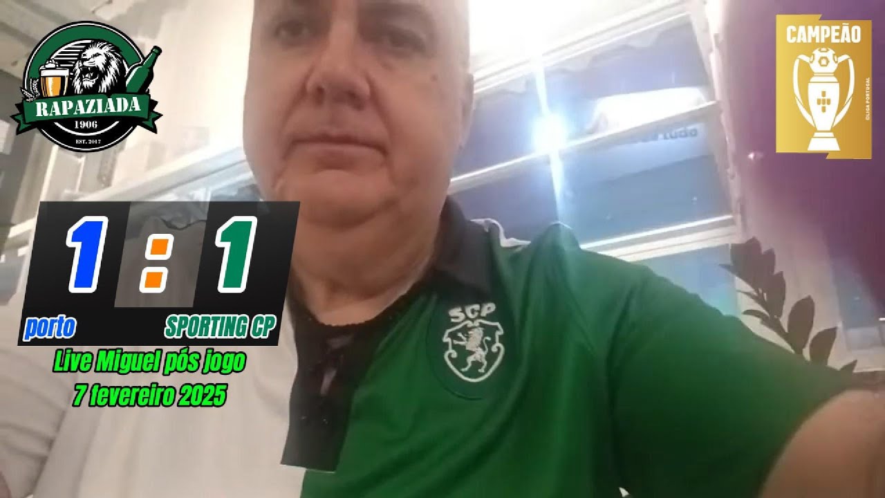 Live Miguel - pós jogo porto - 7 fevereiro 2025