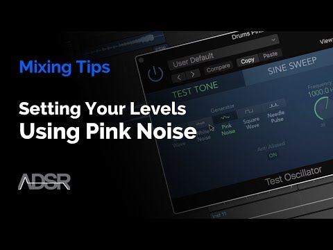 How to Mix and Set Your Levels Easily Using Pink Noise