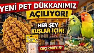 Hayalimizi Açtık! Yeni Petshop Dükkanımızda Neler Var? (Tüm Ürünleri G