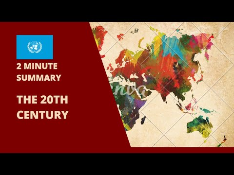 Two Minute History: The 20th Century