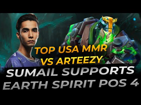 SumaiL plays Earth Spirit vs RTZ | Full Gameplay Dota 2 Replay
