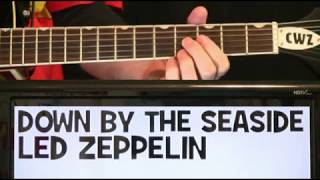 Led Zeppelin Down By The Seaside Guitar Chords Lesson & Tab Tutorial with Solo