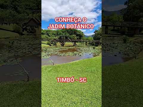 Venha visitar o Jardim Botânico de Timbó - SC #timbó #santacatarina #brasil #turismo