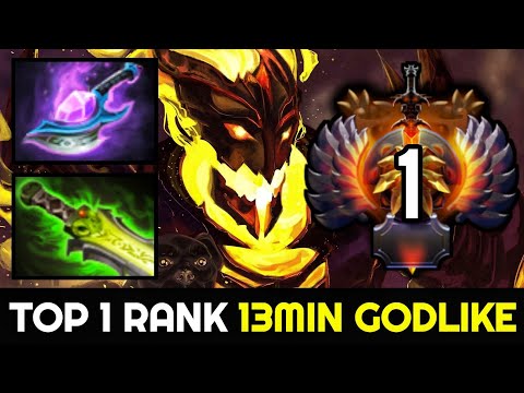 Top 1 Rank Mid Shadow Fiend with Arcane Blink & Ethereal Blade
