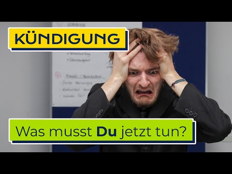 Kündigung erhalten: Was soll ich jetzt tun? Do‘s and Dont’s!