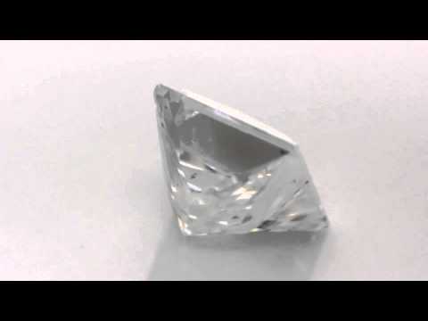 White Color SI-1 Clarity Princess Diamond http://www.diamondzul.com