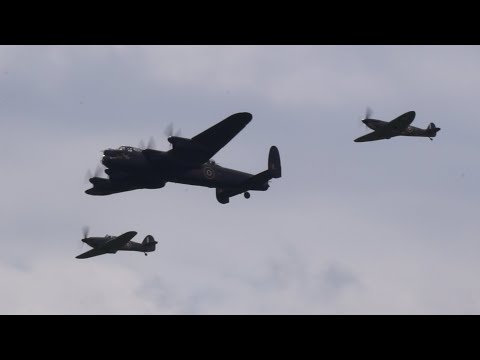 Battle of Britain Memorial Flight at Midlands Air Festival 3rd June 2022