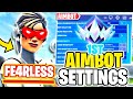 I Copied Fe4RLess Aimbot Settings in Chapter 5... 🎯😱 (Best Settings)