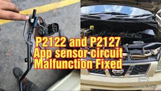 Fault code P0220: Accelerator/ Pedal position sensor/ “B” switch Circuit - Auto 24 plugs