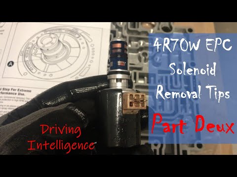 Ford 4R70W, 4R75W, 4R75E EPC Solenoid Replacement - Additional Info: Series Part 4B