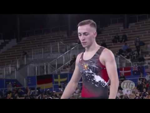 2019 Trampoline Worlds, Tokyo (JPN) – Uladzislau HANCHAROU (BLR), Qualifications Trampoline