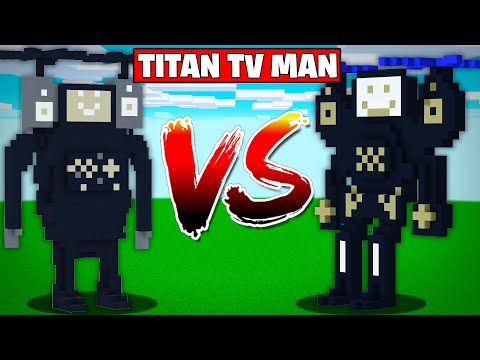 TITAN TV MAN YAPI KAPIŞMASINDA ARKADAŞLARIMI TROLLEDİM! - Minecraft