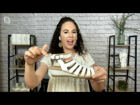 Earth Origins Suede Wedge Sandals - Pippa on QVC