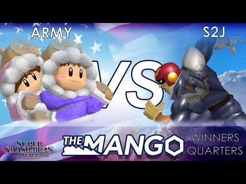 The Mango - TS TNC | ARMY (ICs) VS Tempo | S2J (Falcon) - SSBM Top 64 Winners Quarters