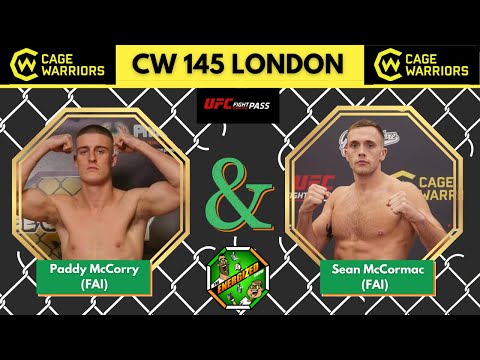 Paddy McCorry & Sean McCormac | Cage Warriors 145 London Countdown | Energized Show