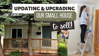 Small House, Big Project | Updating and Upgrading our small house to sell 🏠| Part 1 of 2