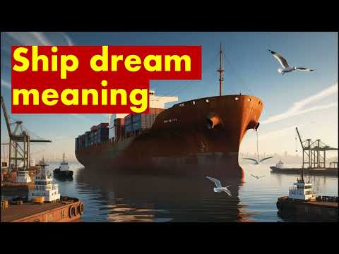 dream meaning of ship / dream of a sinking ship / dream of a sailing ship/interpretation/symbolism