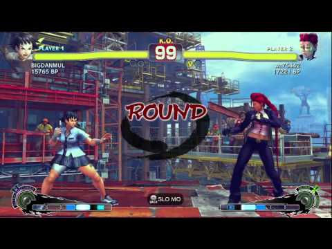 Haitani [Viper] vs BIGDANMUL [Makoto] SSF4 Japanese Online Ranked Matches - TRUE-HD