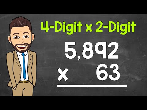 4-Digit by 2-Digit Multiplication | Practice Problems Included