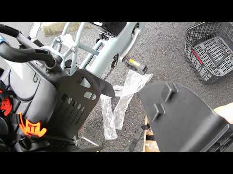 【パナソニック電動自転車ギュット】前乗せから後ろ載せへ・・