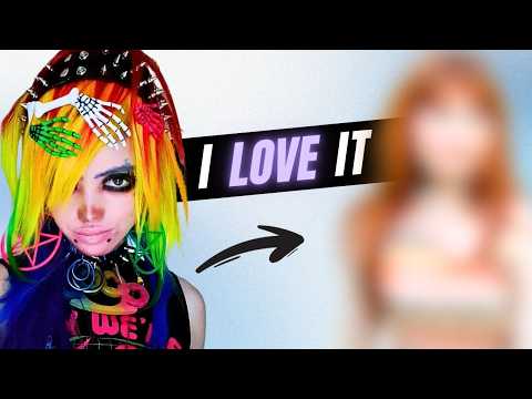 Goth Scene To Groovy Queen - I Look Spicy | TRANSFORMED