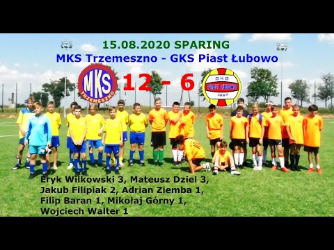 15.08.2020 SPARING: MKS Trzemeszno - Piast Łubowo 12-6